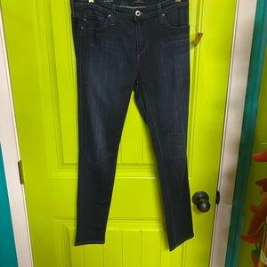 AG Adriano Goldschmied Deep Blue Skinny Jeans